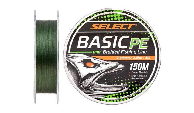 Шнур Select Basic PE 150 м 0,04 мм 2,5 кг - фото 2