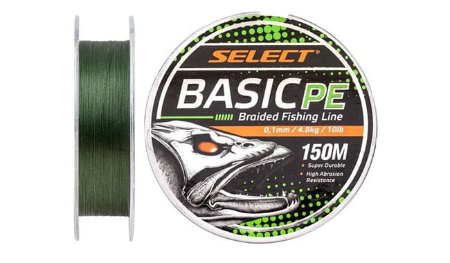 Шнур Select Basic PE 150 м 0,10 мм 4,8 кг - фото 2