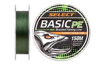 Шнур Select Basic PE 150 м 0,24 мм 18,2 кг