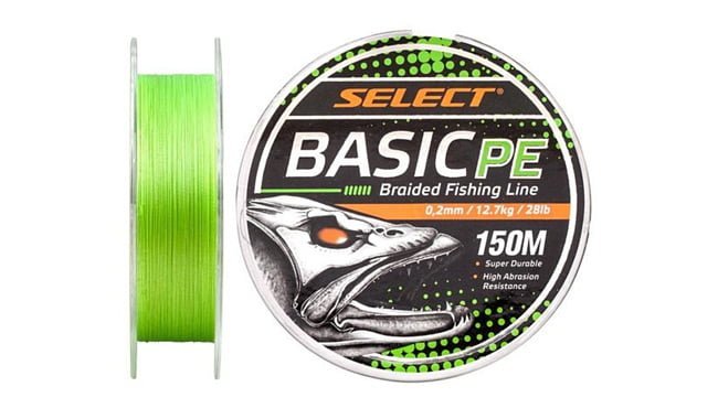 Шнур Select Basic PE 150 m 0.20 mm 12.7 kg - фото 2