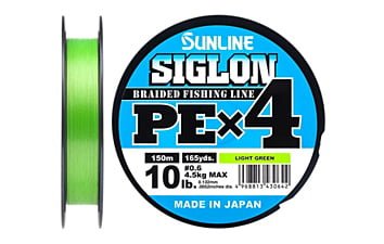 Шнур Sunline Siglon PE x4 150 м 0.132 мм 4.5 кг