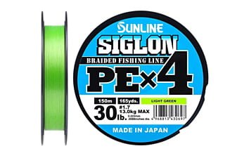 Шнур Sunline Siglon PE x4 150 м 0.223 мм 13 кг