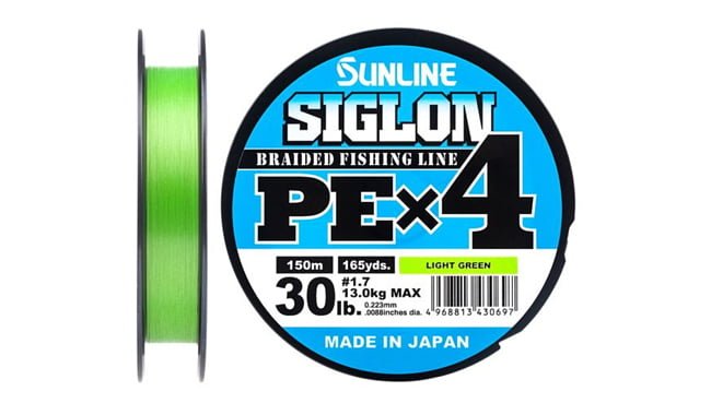 Шнур Sunline Siglon PE x4 150 м 0,223 мм 13 кг - фото 1