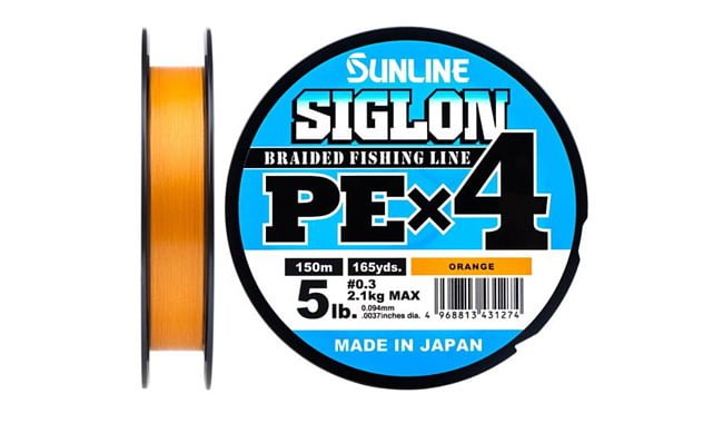 Шнур Sunline Siglon PE x4 150 м 0.094 мм 2.1 кг - фото 2