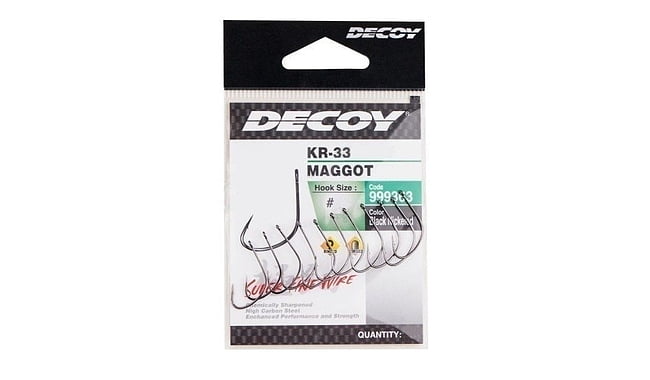 Гачки Decoy KR-33 Maggot №12 - фото 1