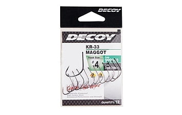 Гачки Decoy KR-33 Maggot №4