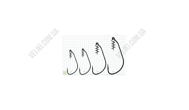 Гачки Gurza Swim Bait Hook K-1311 №11 / 0 - дополнительное фото 1