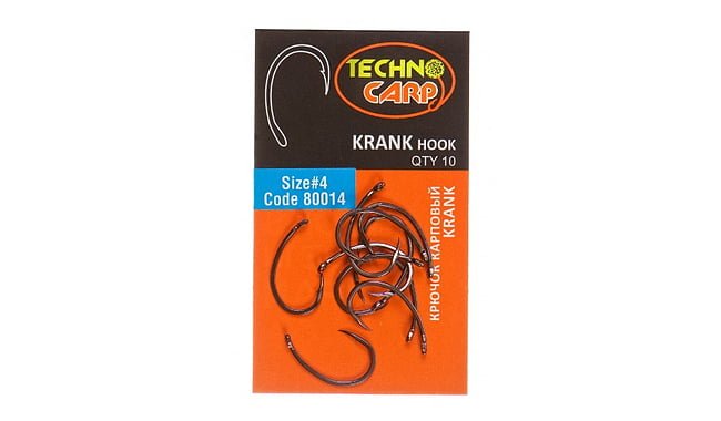 Крючок Технокарп Krank Hook №4 - фото 1