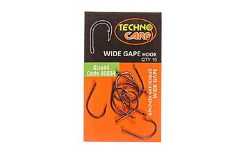 Крючок Технокарп Wide Gape Hook №4