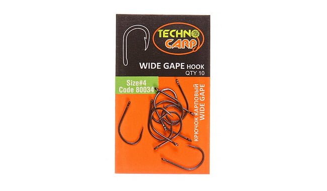 Крючок Технокарп Wide Gape Hook №4 - фото 1