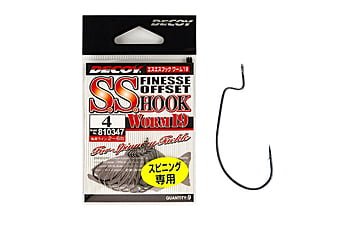 Крючок Decoy Finesse S.S. Hook Worm 19 №4