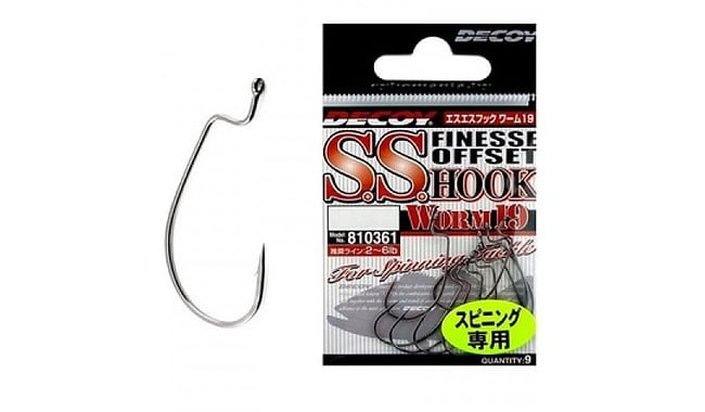 Крючок Decoy Finesse S.S. Hook Worm 19 №3 - фото 1