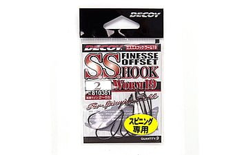 Крючок Decoy Finesse S.S. Hook Worm 19 №2