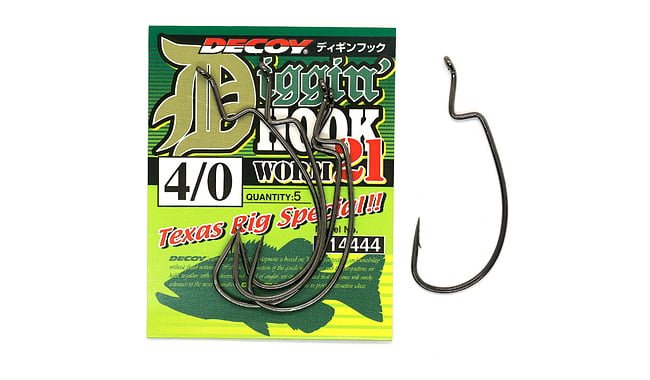 Гачок Decoy Worm 21 Digging Hook №4 / 0 - фото 1