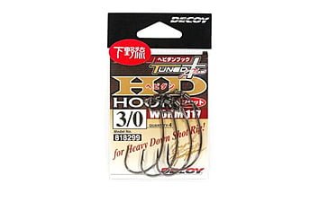 Крючок Decoy HD Hook Offset Worm 117 №3/0