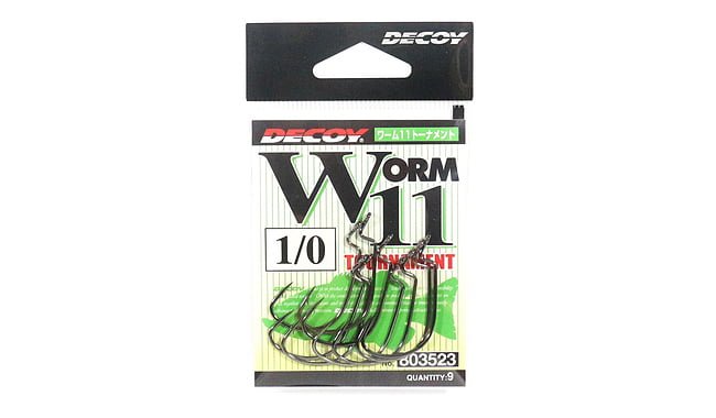 Крючок Decoy Worm 11 Tournament №1/0 - фото 1