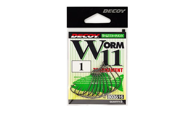 Крючок Decoy Worm 11 Tournament №1 - фото 1