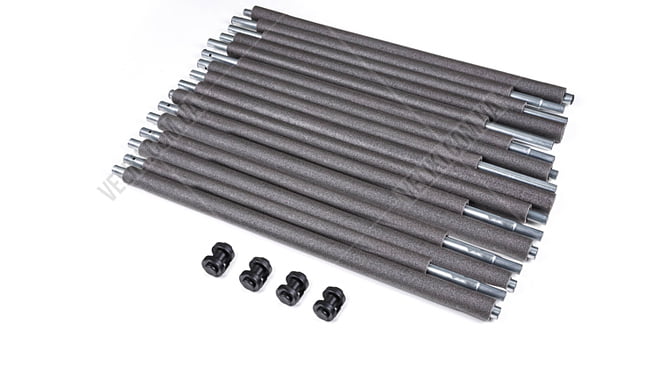 Батут Hop-Sport 12ft (366 см) з внутрішньої сіткою - дополнительное фото 8