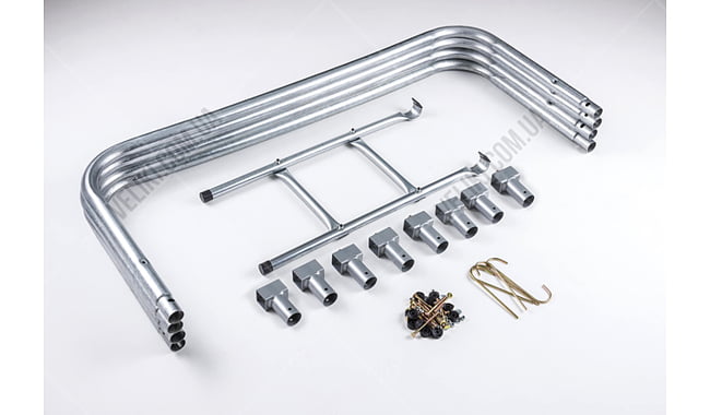 Батут Hop-Sport 12ft (366 см) з внутрішньої сіткою - дополнительное фото 10