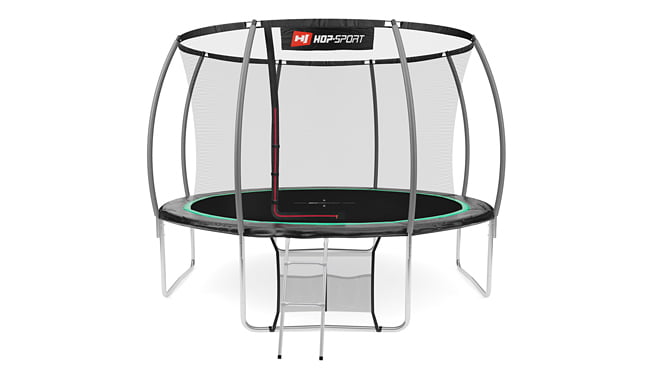 Батут Hop-Sport Premium 12ft (366 см) с внутренней сеткой - фото 1