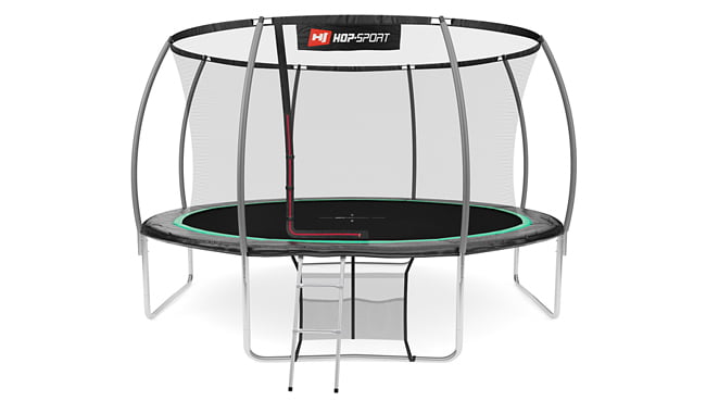 Батут Hop-Sport Premium 14ft (427 см) с внутренней сеткой - фото 1