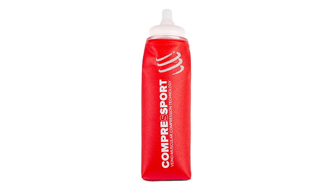 Велофляга CompresSport ErgoFlask Red 600 мл - фото 1