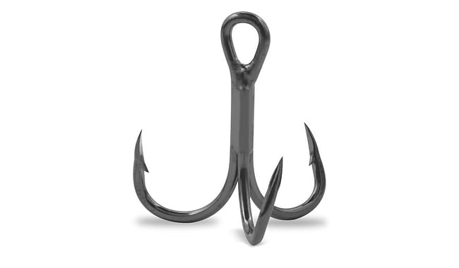 Крючок Gurza Round Treble Hook ST-48 №10 BC - фото 1
