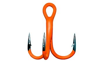 Крючок Gurza Round Treblest-36 UV №1