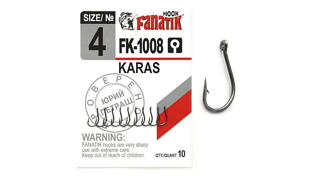 Гачок Fanatik Karas FK-1008 №10 - фото 1