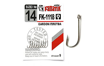 Гачок Fanatik FK-1118 Gardon / Плотва №10