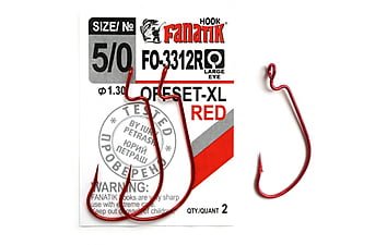 Крючок Fanatik FO-3312R XL №1/0