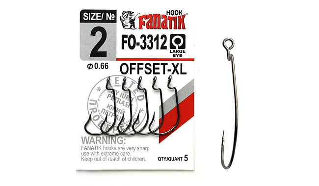 Крючок Fanatik FO-3312 №2 XL - фото 1