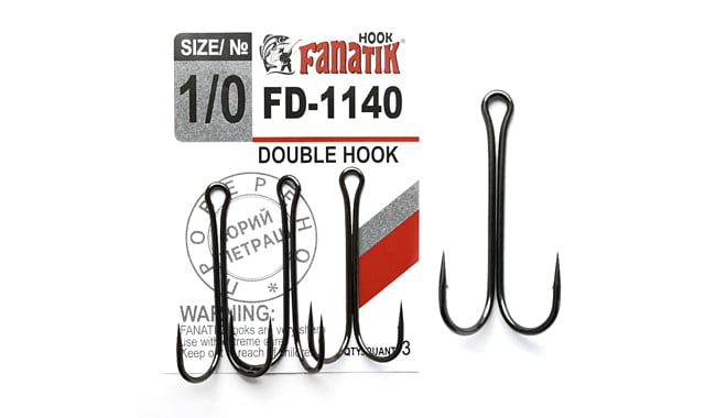 Крючок Fanatik FD-1140 №1/0 - фото 1