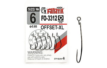 Крючок Fanatik FO-3312 №8 XL