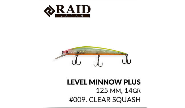 Воблер Raid Level Minnow Plus 125mm 14g - фото 4