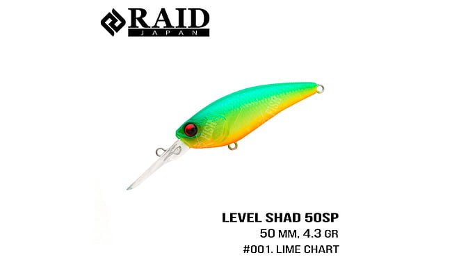 Воблер Raid Level Shad 50,3 мм 4,3 г - фото 6