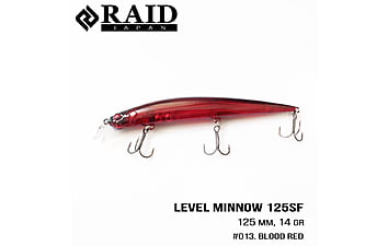 Воблер Raid Level Minnow 125mm 14g