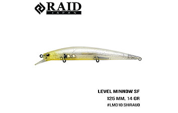 Воблер Raid Level Minnow 125mm 14g