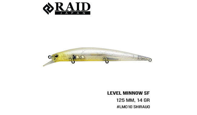 Воблер Raid Level Minnow 125 мм 14 г - фото 9