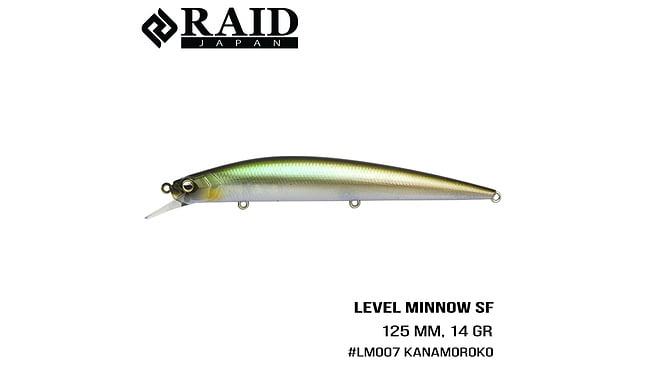 Воблер Raid Level Minnow 125 мм 14 г - фото 10