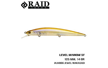 Воблер Raid Level Minnow 125 мм 14 г