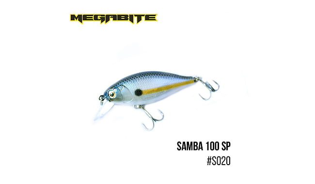 Воблер Megabite Samba 100 SP 60 мм 148 гр 1 m - фото 1