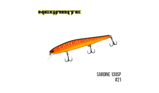 Воблер Megabite Sardine 130SP 130 mm 197 g 18 m - фото 4
