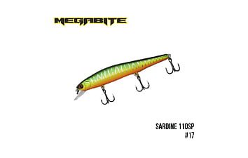 Воблер Megabite Sardine 110SP 110 мм 13,7 г