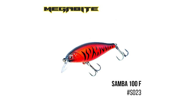 Воблер Megabite Samba 100 F 60 mm 125 g 1 m - фото 1