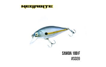 Воблер Megabite Samba 100 F 60 mm 125 g 1 m