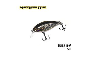 Воблер Megabite Samba 100 F 60 mm 125 g 1 m