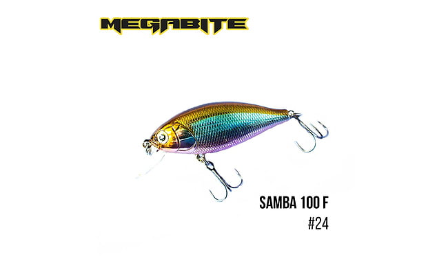 Воблер Megabite Samba 100 F 60 mm 125 g 1 m - фото 7