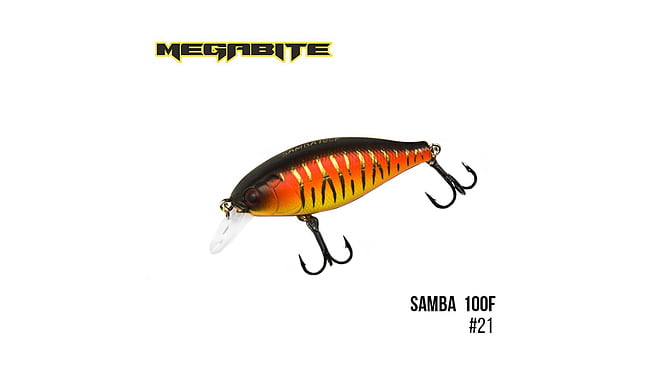 Воблер Megabite Samba 100 F 60 mm 125 g 1 m - фото 9