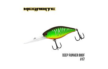 Воблер Megabite Deep Runner 800 F 80 mm 387 g 8 м